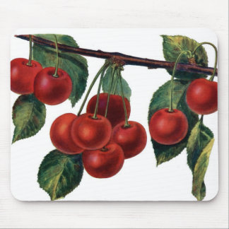 Red Cherries Mouse Pad