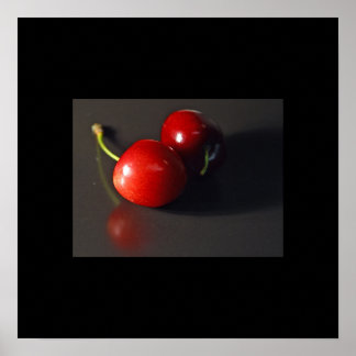 Red Cherries Poster
