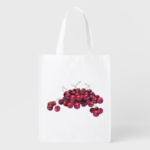 Red Cherries Reusable Bag