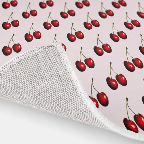 Red Cherries Rug _ Custom Colors