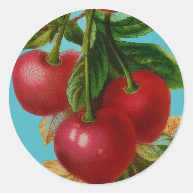 Red Cherries Sticker (Front)
