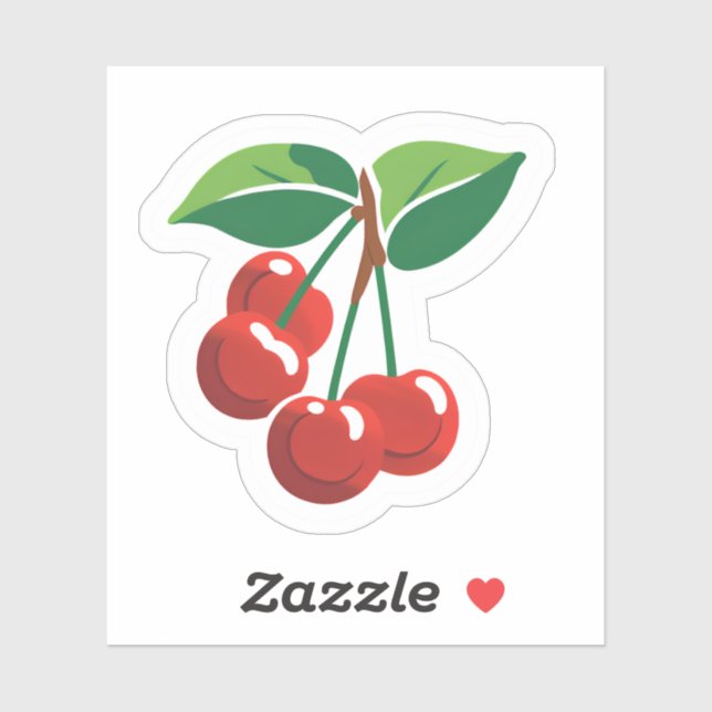 Red Cherries Sticker (Sheet)