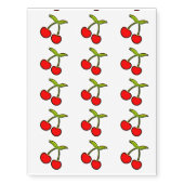 Red cherries temporary tattoos by temporarytat (Front)