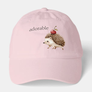 Red Cherry Adorable Hedgehog Hat