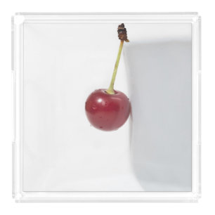 Red Cherry Berry Acrylic Tray