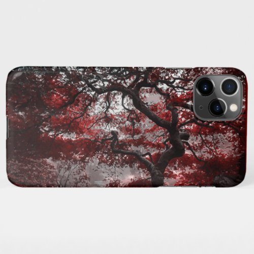 Red Cherry Blossom Tree iPhone 11Pro Max Case
