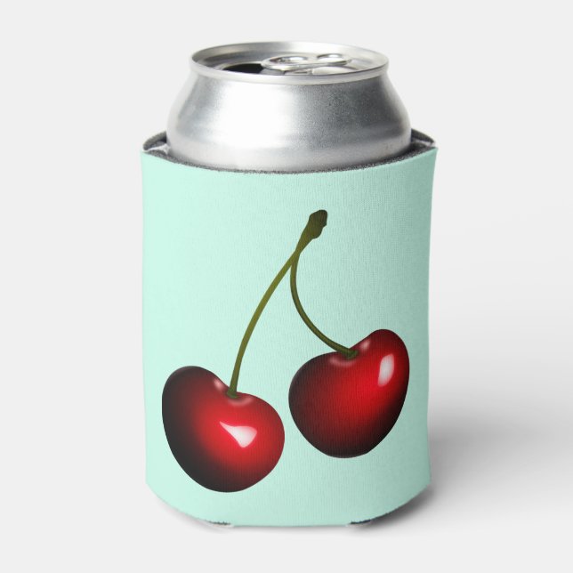 Red Cherry Can Cooler Your Colors (Can Front)