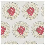 Red Cherry Danish Breakfast Pastry Food Pastries Fabric