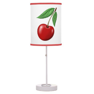 Red Cherry Design  Table Lamp
