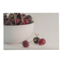 Red Cherry Fruit Bowl Still Life Photograph