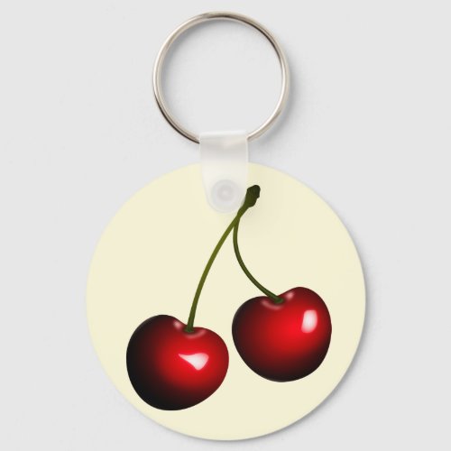 Red Cherry Keychain Gift _ Your Colors