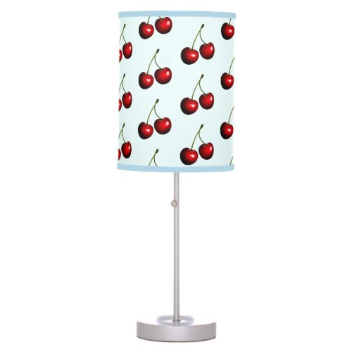 Red Cherry Lamp Blue _ Your Colors