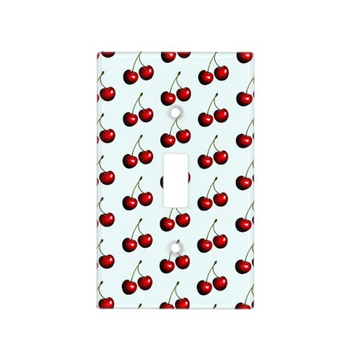 Red Cherry Light Switch Cover _ Your Color