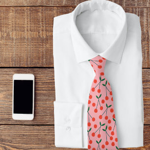 Red Cherry Neck Tie