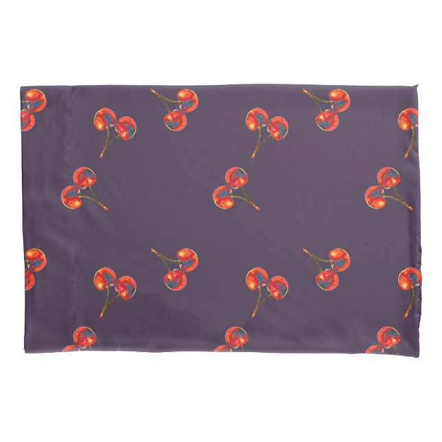 Red Cherry Pillow Case (Front)