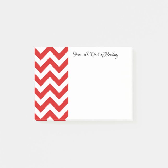 Red Chevron Notes (Front)