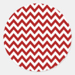 Red Chevron Stickers