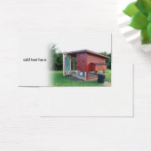 red chicken coop (Desk)