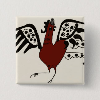 Red Chicken Pin