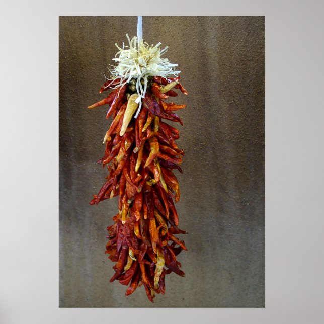 Red Chile Ristra Poster (Front)
