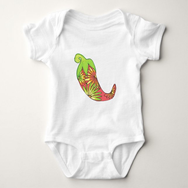 Red Chili Baby Bodysuit (Front)