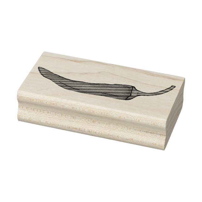 Red Chili Chile Pepper Hot Spicy Peppers Stamp (Stamp)