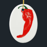 red chili pepper Christmas Ornament<br><div class="desc">red chili pepper Christmas Ornament</div>