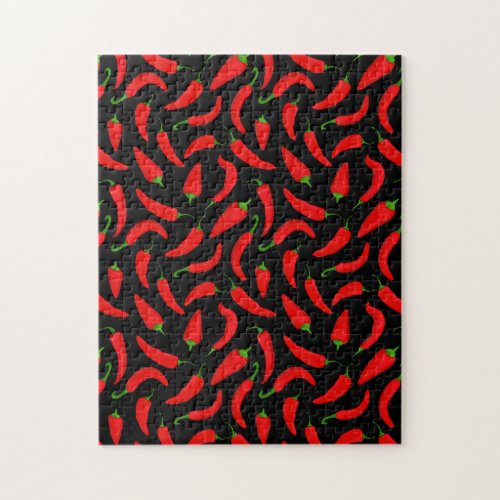 Red Chili Pepper Fun Food Jigsaw Puzzle