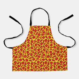 Red Chili Pepper Hot Spicy Apron