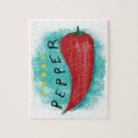 Red Chili Pepper Jigsaw Puzzle