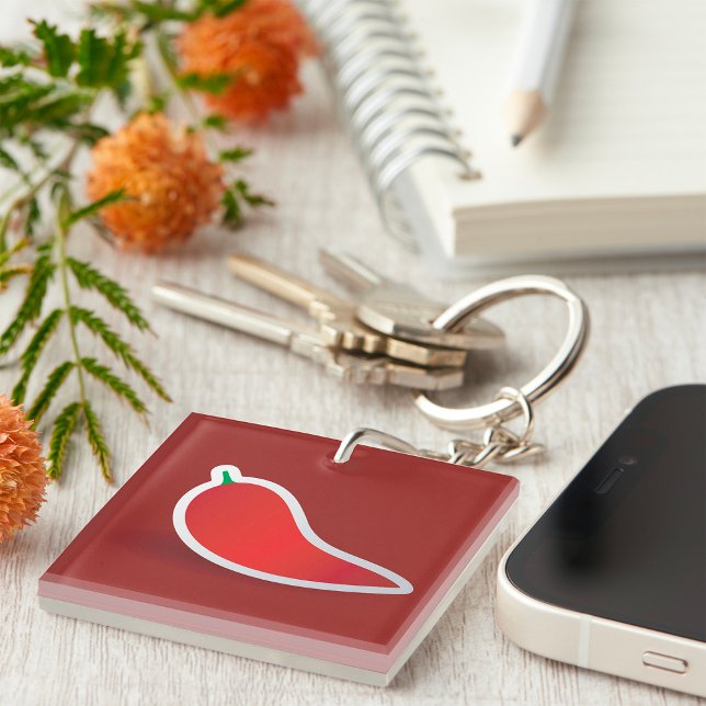 Red Chili Pepper Keychain (Creator Uploaded)