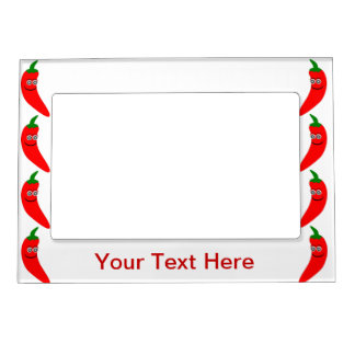 Red Chili Pepper Magnetic Picture Frame