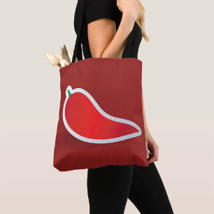 Red Chili Pepper Tote Bag