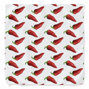 Red chili peppers bandana