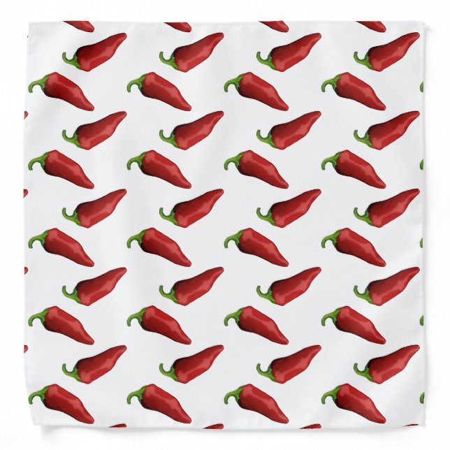Red chili peppers bandana (Front)