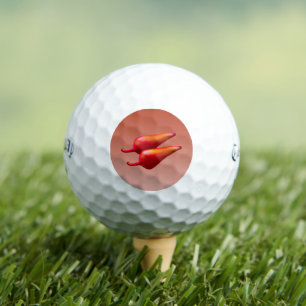 Red Chili Peppers Callaway Supersoft golf balls 12