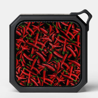 Red Chili Peppers Collage Bluetooth Speakers