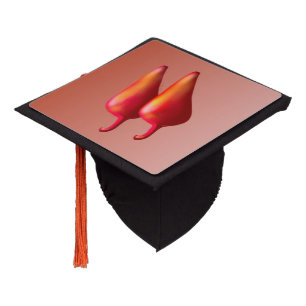 Red Chili Peppers graduation cap