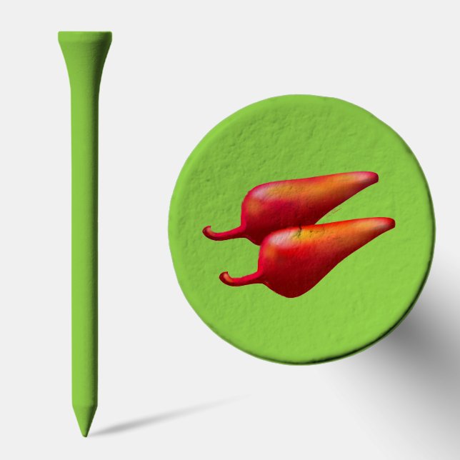 Red Chili Peppers green golf tee top (Combo)