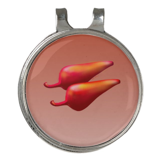 Red Chili Peppers hat clip (Front)