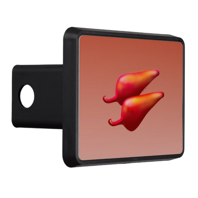 Red Chili Peppers hitch cover receiver (Right)