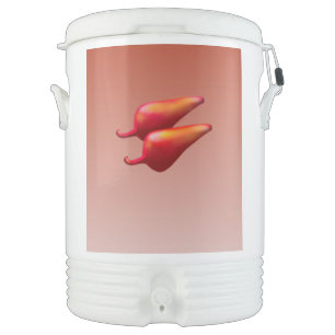 Red Chili Peppers Igloo beverage cooler