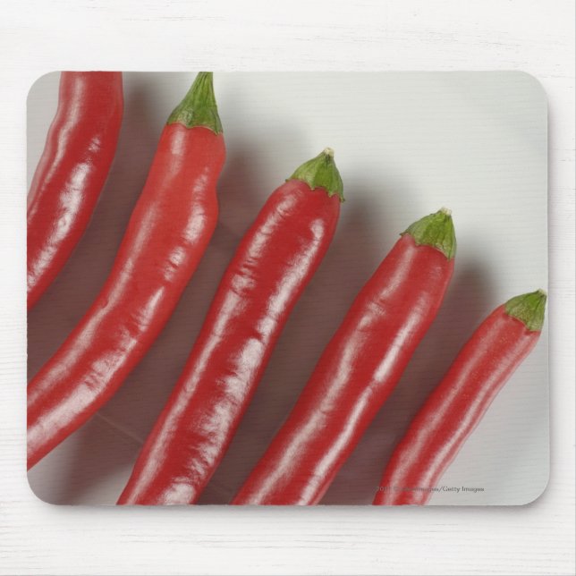 Red chili peppers mouse pad (Front)