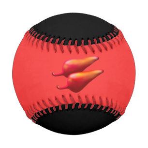 Red Chili Peppers red and black baseball