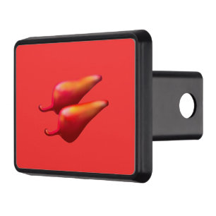 Red Chili Peppers red hitch cover receiver