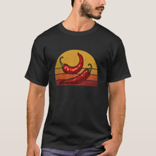 Red Chili-Peppers, Red Hot Vintage Chili-Peppers T-Shirt