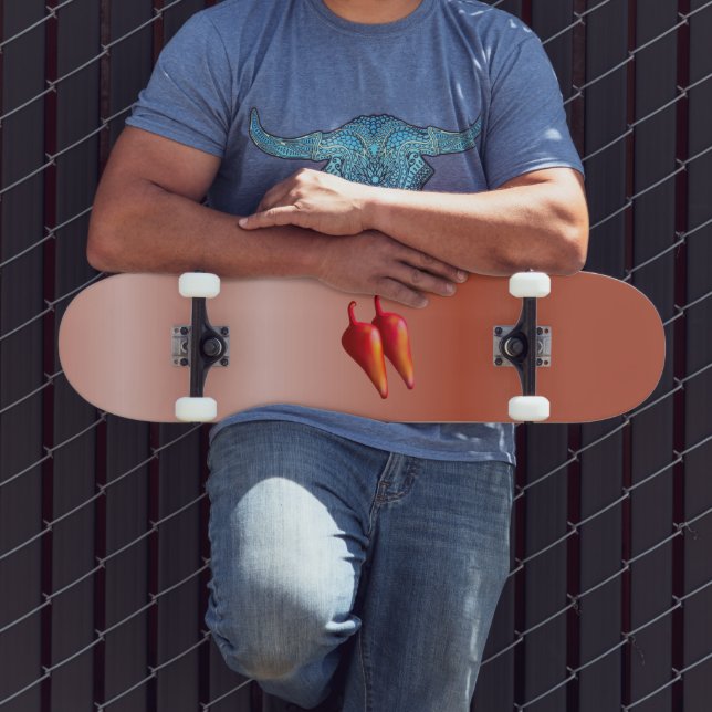 Red Chili Peppers skateboard (Outdoor 3)