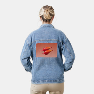 Red Chili Peppers women denim jacket