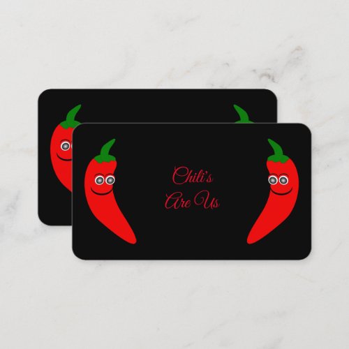 Red Chilli Pepper Business Card