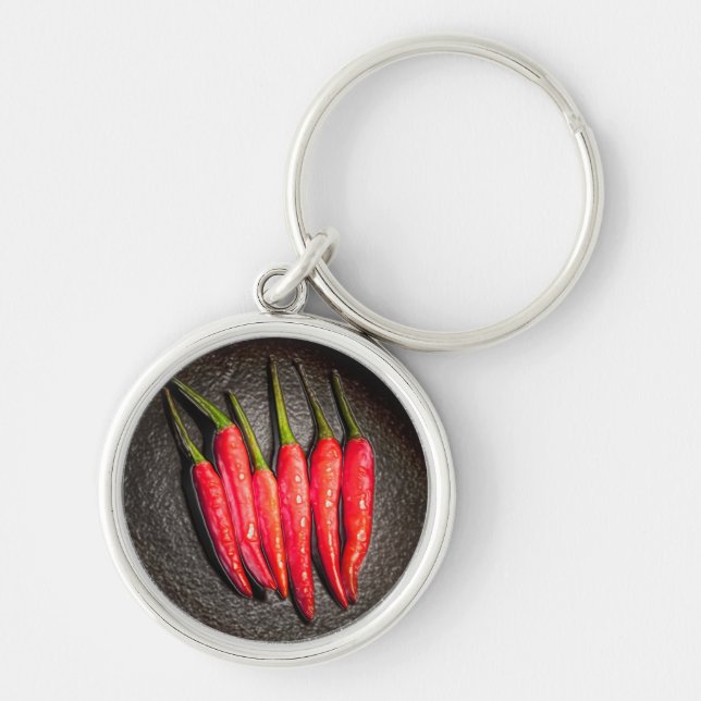 Red Chilli Peppers Key Chain (Front)